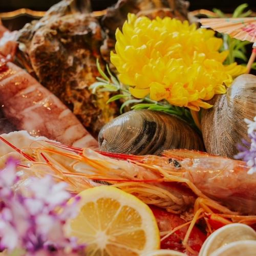 新鮮へのこだわり☆市場直送の自慢の海鮮を是非♪
