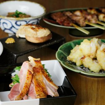◆Amakusa Daio Tataki and Kyushu Chicken Course◆