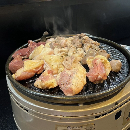 自分で焼き上げる旨い焼鳥