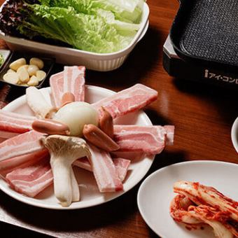 サムギョプサルセット◆2,180円(税込)