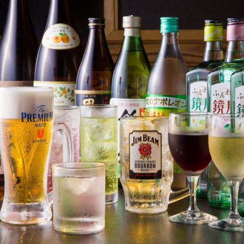 [Online reservation only] All-you-can-drink single items★Now available for 2,068 yen
