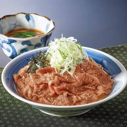 [飛驒牛]飛驒牛蔥沾麵
