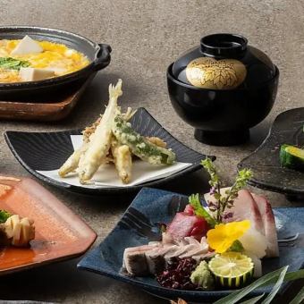 《季節の味覚を楽しめるコース料理》季節の味覚 6000円コース(税込)