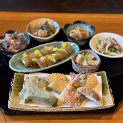 5種天婦羅拼盤