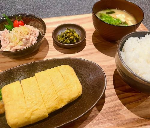 だし巻き定食