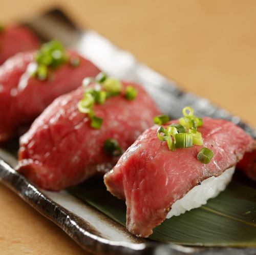 日本黑牛肉烤牛肉握