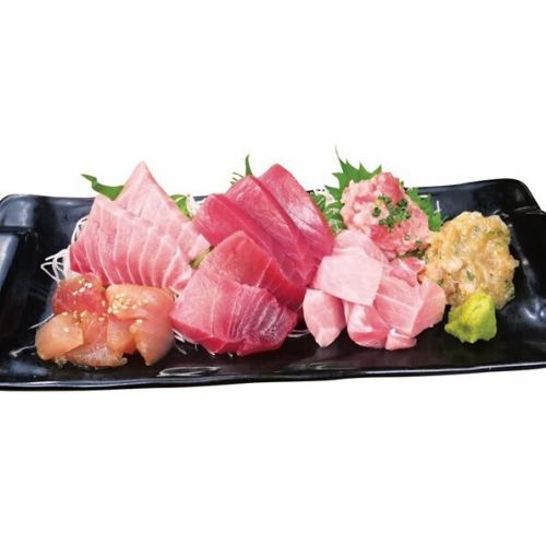 【宴会にもおすすめ◎】天然マグロを使ったマグロの盛り合わせ「THEまぐろ」