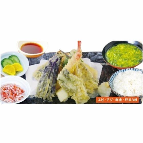 【ランチのご利用にも最適◎】天ぷら定食