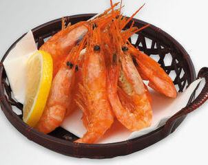 甘海老の唐揚げ