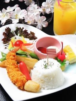 お子様ランチ(夜もOK!)