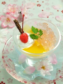 自家製 季節のパンナコッタ