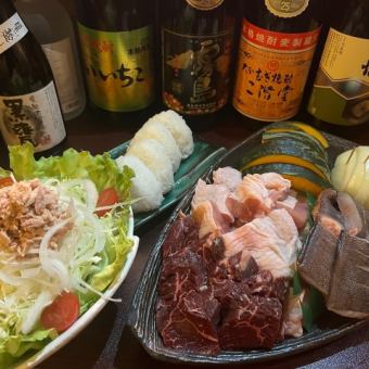 ★Be prepared for a deficit★ [Terrace seats only] Includes 5 types of sashimi!! Robatayaki course♪ 6,500 yen (tax included) with 120 minutes of all-you-can-drink!