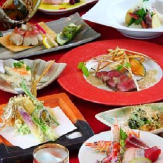 [May vegetable course meal] [Seasonal sashimi, grilled Spanish mackerel, Aso Akagyu beef and other course meals] [8 dishes in total] 110 minutes all-you-can-drink included