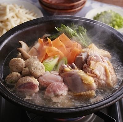 구마모토의 토종닭 아마쿠사 대왕 닭날개·손바리 전·모모를 즐길 수 있는 미즈키 코스【전6품】110분 음방 포함⇒8500엔