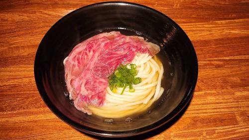 黒毛和牛うどん