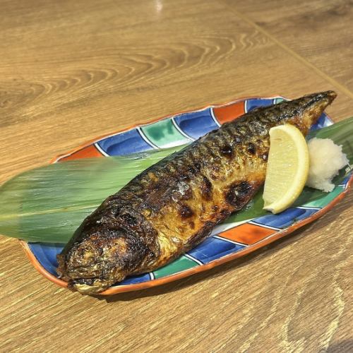 Grilled Aged Fatty Mackerel
