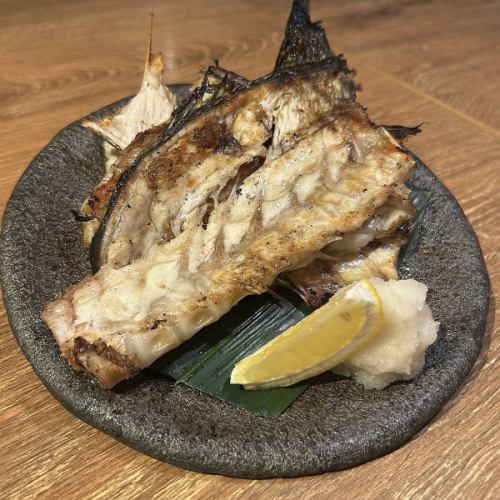 Grilled fish belly