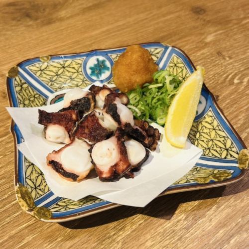 Specialty: Akashi rare fried octopus