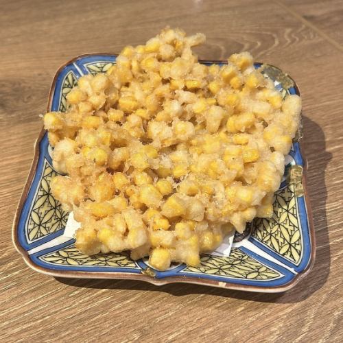 Deep-fried corn