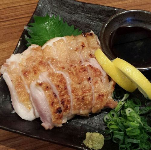 朝引き鶏の鶏肉料理