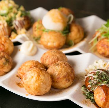 月~木限定【2H飲放題付】たこ焼き食べ放題コース◆4500円(税込)