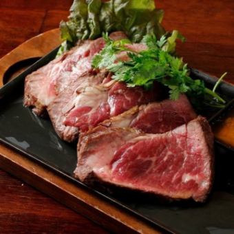 [Limited] 10 dishes including 3 kinds of meat sushi, "Seafood Chanko & Domestic Beef Steak" 3 hours all-you-can-drink 6000 yen ⇒ 5000 yen