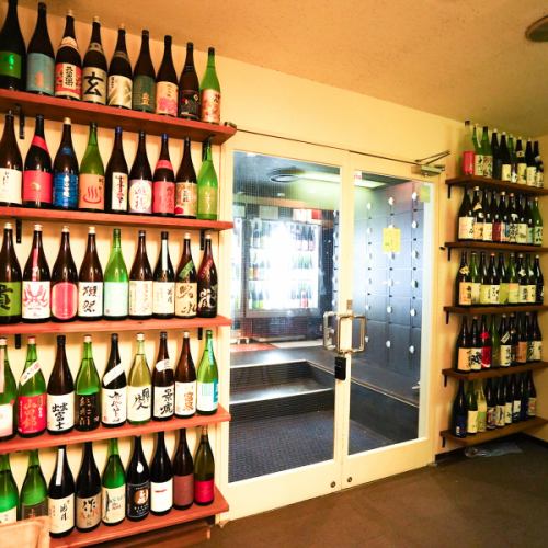 300本以上の日本酒をご用意！