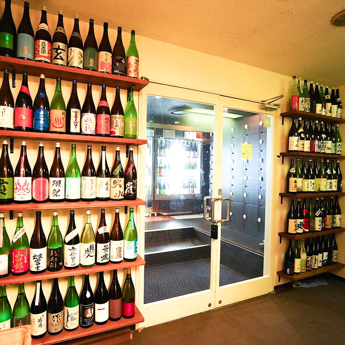 海鮮料理との相性抜群の日本酒・焼酎が豊富◎