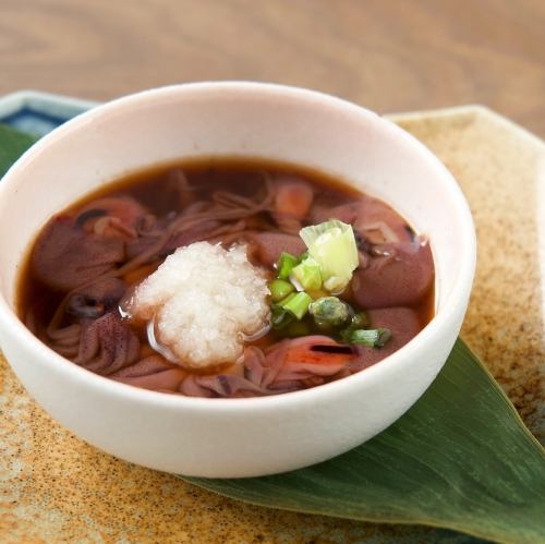 ほたるいかの沖漬け