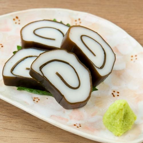 昆布かまぼこの板わさ