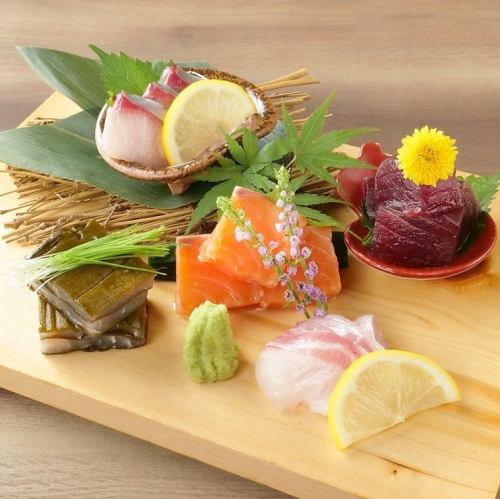 お刺身盛り合わせ　５種