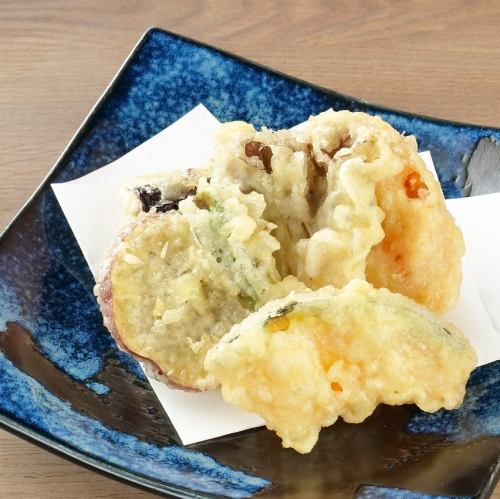 野菜天ぷら盛り合わせ