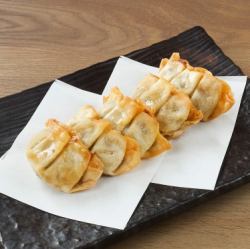 氷見牛揚げギョーザ/県産いのししギョーザ揚げ　各