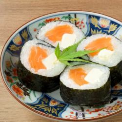 サーモン炙りチーズ巻き/サバチーズ巻き　各