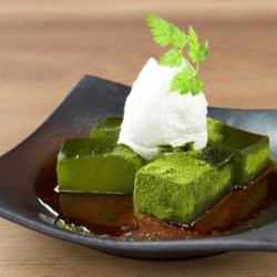 抹茶わらびもち