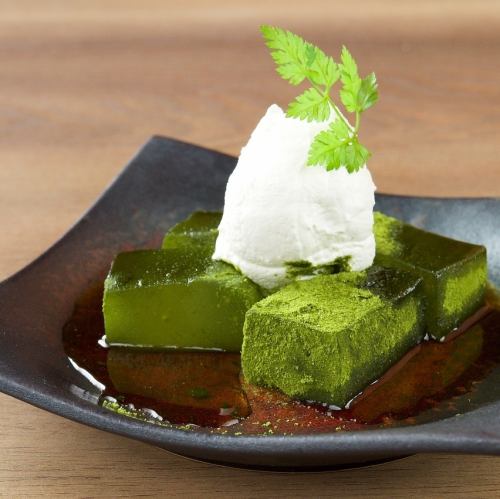 抹茶わらびもち