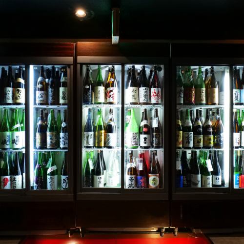圧巻の地酒100種飲み放題!