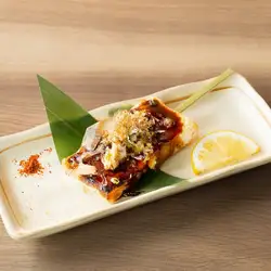 Deep-fried tofu from Gokayama