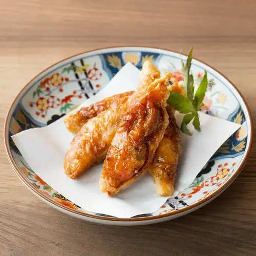 鶏皮餃子
