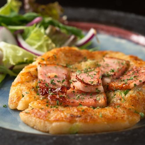 ちりめんじゃこのカリカリ豆腐サラダ/【蔵屋】鉄板ポテトサラダ