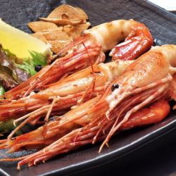 天使のガーリックシュリンプ(四尾)