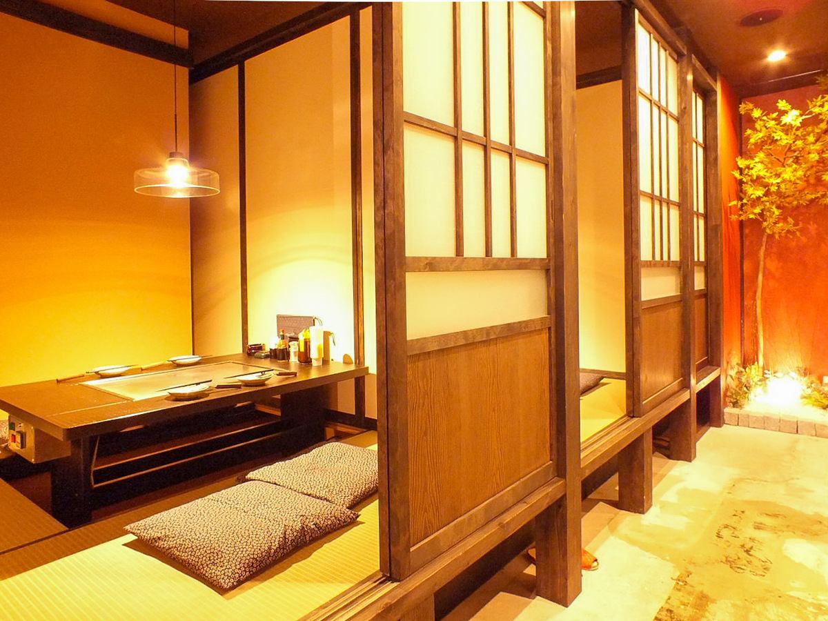 完全個室の掘りごたつ席は2名様~最大20名様までの宴会どうぞ♪