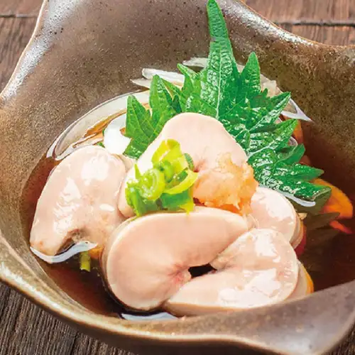 カツオ白子ポン酢