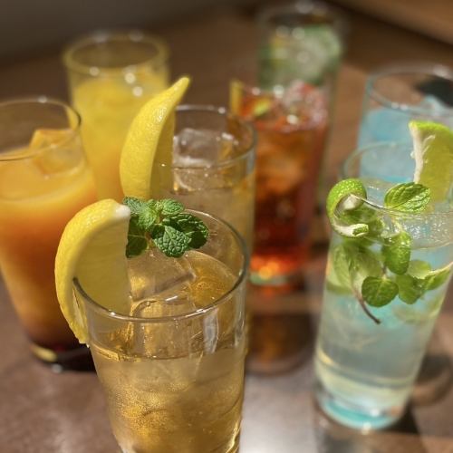 お酒が苦手なお客様も楽しめるカクテル＆ノンアル♪