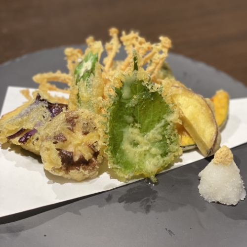 野菜の天ぷら盛り合わせ