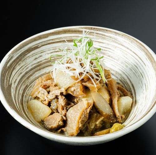 馬すじの和風煮込み 柚子胡椒風味