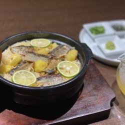 【가을 한정】가을 도어와 밤의 스다치 향기 흙 냄비 밥