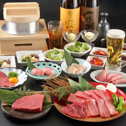 【彩コース】和牛食べ飲み放題◆焼肉、サイドメニュー、デザートなど120種以上！ 11000円(税込)