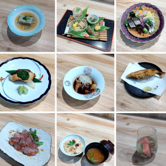 【U30限定】カップル会席コース2人分・ドリンク各２杯付