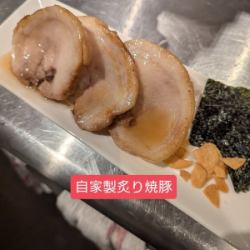 Homemade roasted pork